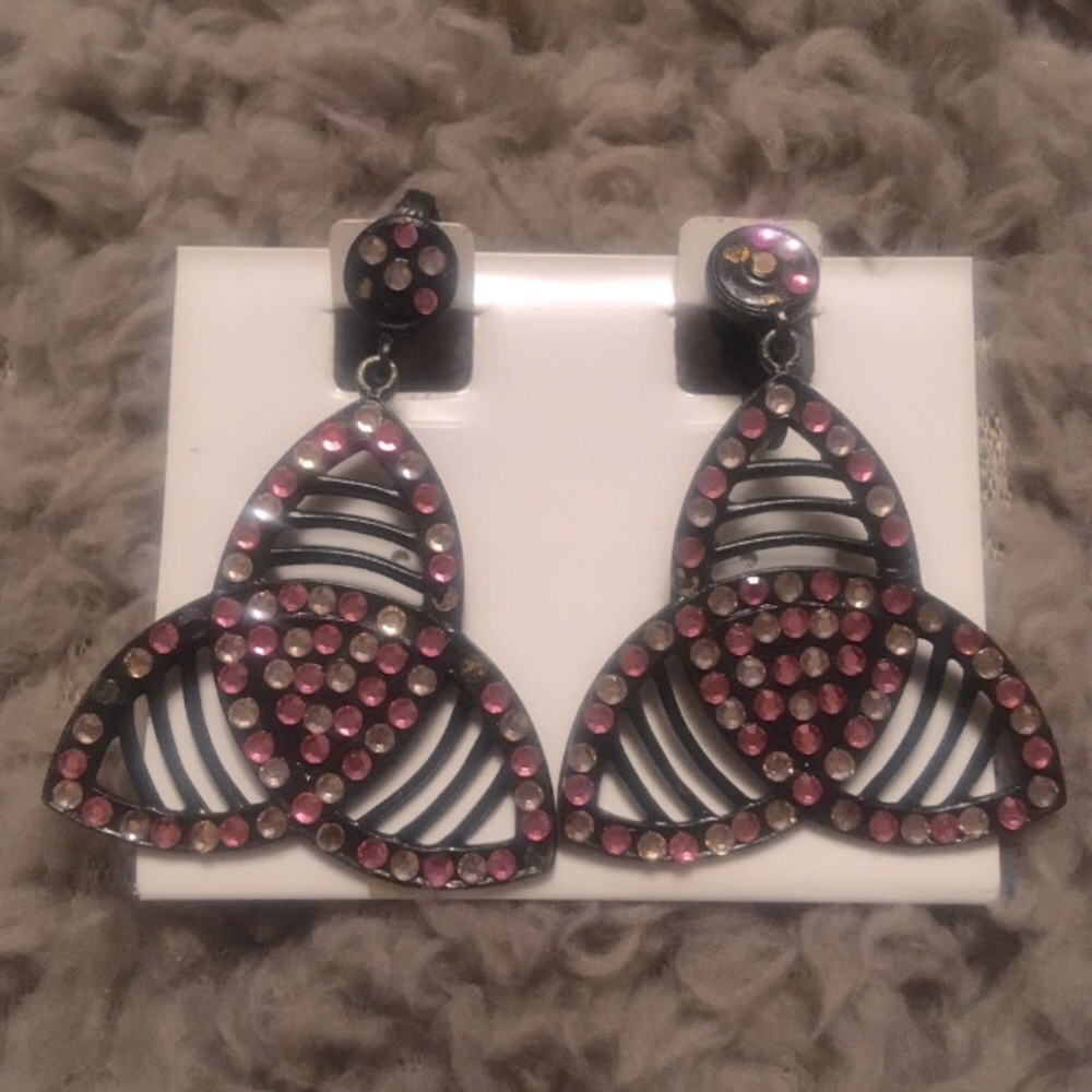 Vintage clip on earrings from the 1960s Third 👁️ True Eye MY 3rd EYE Earrings